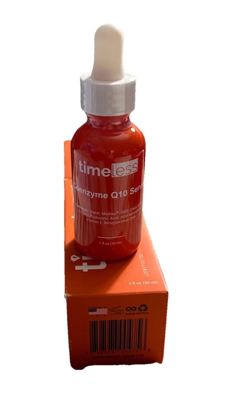 Timeless Skin Care Coenzyme Q10 Serum + Matrixyl 3000 + Hyaluronic Acid 1 Oz